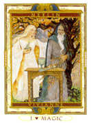 The Magician Tarot card in Lovers Path Tarot deck