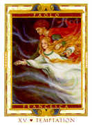 The Devil Tarot card in Lovers Path deck