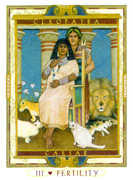 The Empress Tarot card in Lovers Path deck