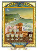 Eight of Cups Tarot card in Lovers Path deck