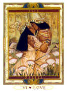 The Lovers Tarot card in Lovers Path deck