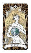 The World Tarot card in Magic Manga deck