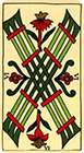 marseilles - Six of Wands