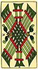 marseilles - Ten of Wands