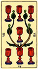 marseilles - Seven of Cups