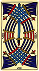 marseilles - Nine of Swords