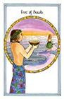 medicine-woman - Five of Bowls