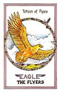 Totem of Pipes Tarot card in Medicine Woman Tarot deck