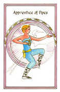 Apprentice of Pipes Tarot card in Medicine Woman deck