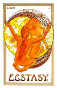 The Lovers Tarot card in Medicine Woman Tarot deck