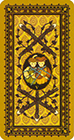 medieval-cat - Five of Wands