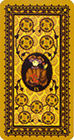 medieval-cat - Nine of Coins