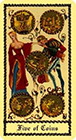 medieval-scapini - Five of Coins