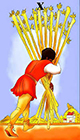 melanated - Ten of Wands