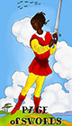 melanated - Page of Swords