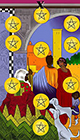 melanated - Ten of Coins