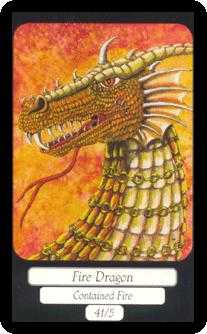 Ace of Wands Tarot card in Merry Day Tarot deck