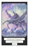 Pegasus Tarot card in Merry Day Tarot deck