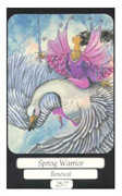 Spring Warrior Tarot card in Merry Day deck