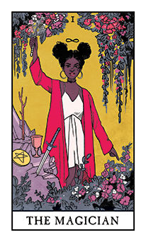 The Magician Tarot card in Modern Witch Tarot deck