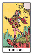 The Fool Tarot card in Modern Witch Tarot deck