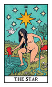 The Star Tarot card in Modern Witch deck