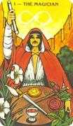 The Magician Tarot card in Morgan-Greer Tarot deck