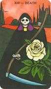 Death Tarot card in Morgan-Greer Tarot deck