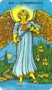 Temperance Tarot card in Morgan-Greer Tarot deck