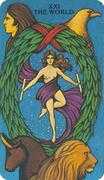 The World Tarot card in Morgan-Greer Tarot deck