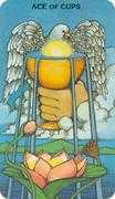 Ace of Cups Tarot card in Morgan-Greer deck