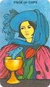 Page of Cups Tarot card in Morgan-Greer Tarot deck