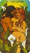 The Lovers Tarot card in Morgan-Greer Tarot deck