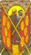 Ten of Coins Tarot card in Morgan-Greer Tarot deck