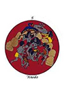 motherpeace - Five of Wands