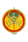 motherpeace - Six of Wands