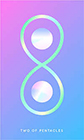 mystic-mondays - Two of Coins