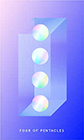 mystic-mondays - Four of Coins