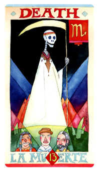 Death Tarot card in Napo Tarot Tarot deck