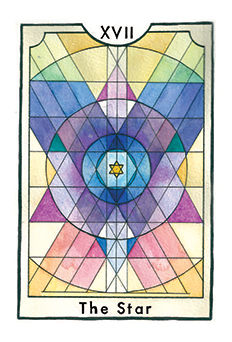 The Star Tarot card in New Chapter Tarot deck