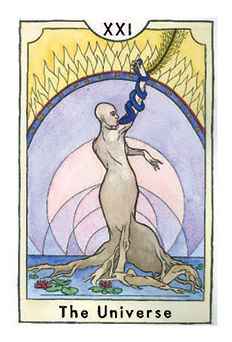 The World Tarot card in New Chapter Tarot deck