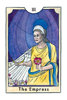 The Empress Tarot card in New Chapter Tarot deck