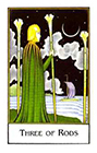 new-palladini-tarot - Three of Rods