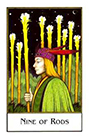 new-palladini-tarot - Nine of Rods