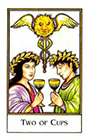 new-palladini-tarot - Two of Cups