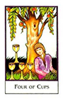 new-palladini-tarot - Four of Cups