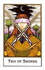 new-palladini-tarot - Two of Swords