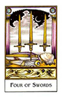 new-palladini-tarot - Four of Swords