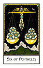 new-palladini-tarot - Six of Pentacles