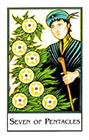 new-palladini-tarot - Seven of Pentacles